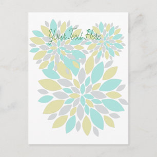 Magische Pastel Kleur Bloemblaadjes Briefkaart