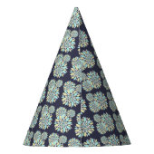 Magische Pastel Kleur Bloemblaadjes Feesthoedjes (Achterkant)