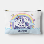 Magische Pasteleenhoorn Custom Etui (Voorkant)