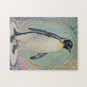 magische pastelpinguïn legpuzzel (Horizontaal)