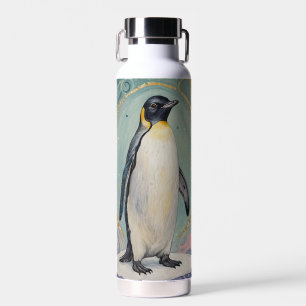 magische pastelpinguïn waterfles
