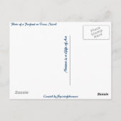 Magische Peaccock-Natuur is Kunstbriefkaart Briefkaart (Achterkant)