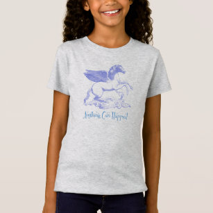 Magische Pegasus "Alles kan gebeuren!" T-shirt