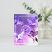 Magische Pegasus Universe. Briefkaart (Staand voorkant)