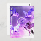 Magische Pegasus Universe. Briefkaart (Voorkant / Achterkant)