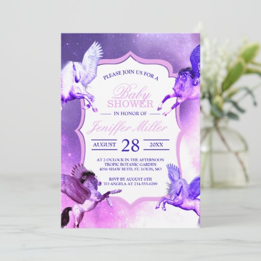 Magische Pegasus Universe. Kaart (Staand voorkant)