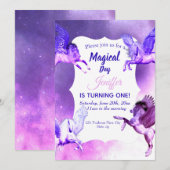 Magische Pegasus Universe. Kaart (Voorkant / Achterkant)