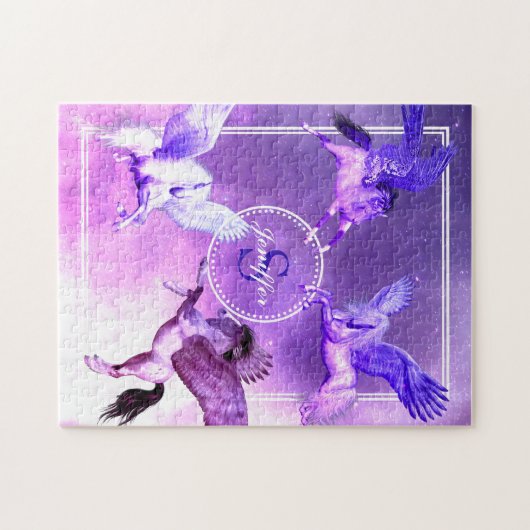 Magische Pegasus Universe. Legpuzzel (Horizontaal)