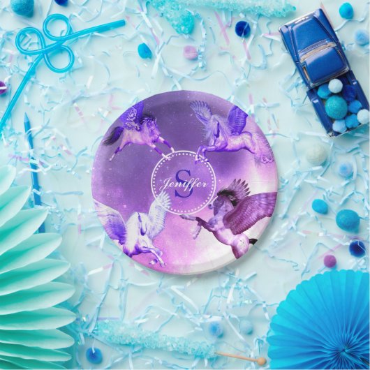 Magische Pegasus Universe. Papieren Bordje (Feest)