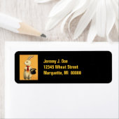 Magische Pet Trick Rabbit Adresetiketten Etiket (Insitu)