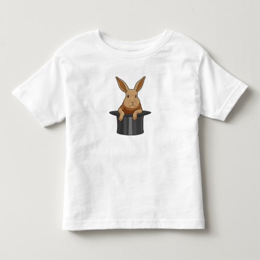 Magische pet van konijn kinder shirts (Voorkant)