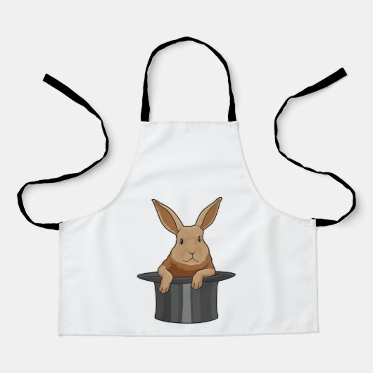 Magische pet van konijn schort (Voorkant)