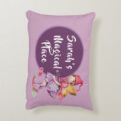 Magische Plaats Paarse Fee Maatwerk  Accent Kussen (Achterkant (Verticaal))