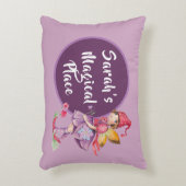 Magische Plaats Paarse Fee Maatwerk  Accent Kussen (Voorkant(Verticaal))