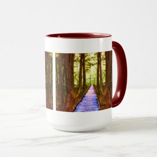 Magische plaatsen mok (Voorkant rechts)