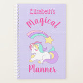 Magische Planner Eenhoorn & Shooting Star (Voorkant)