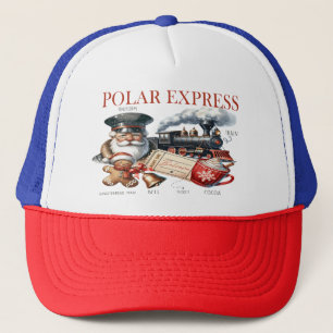 Magische Polar Express illustratie Trucker Pet