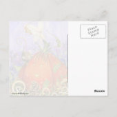 Magische pompoen en kleine vrienden briefkaart (Achterkant)