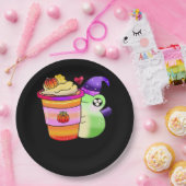 Magische Pompoen Spice Potion Latte Lover Papieren Bordje (Feest)