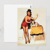 Magische pop omhoog briefkaart (Voorkant / Achterkant)