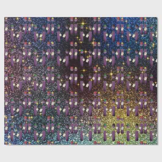 Magische posities cadeaupapier (Vlak)