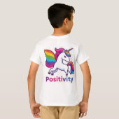 Magische Positiviteit Sticker T-Shirt Ontwerp (Achterkant volledig)