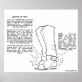 Magische post: Bots van "Nee" Poster (Voorkant)