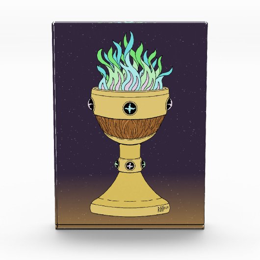 Magische Potion in Mazer en Chalice Combo Fotoblokken (Voorkant)