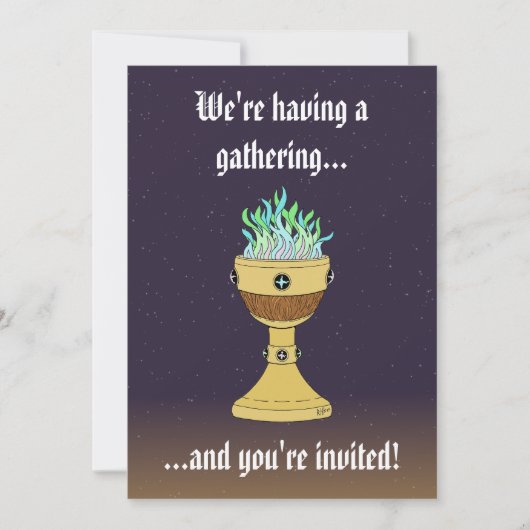 Magische Potion in Mazer en Chalice Combo Kaart (Voorkant)