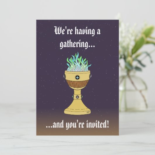 Magische Potion in Mazer en Chalice Combo Kaart (Staand voorkant)