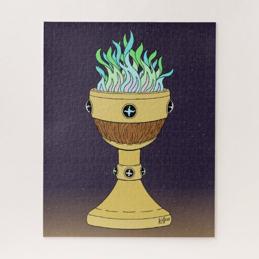 Magische Potion in Mazer en Chalice Combo Legpuzzel (Verticaal)