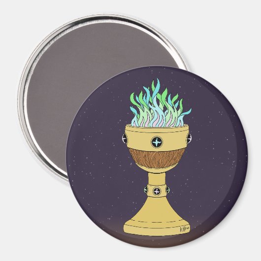 Magische Potion in Mazer en Chalice Combo Magneet (Voorkant / Achterkant)