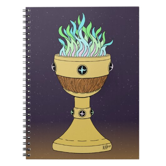 Magische Potion in Mazer en Chalice Combo Notitieboek (Voorkant)