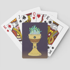 Magische Potion in Mazer en Chalice Combo Pokerkaarten