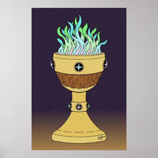 Magische Potion in Mazer en Chalice Combo Poster (Voorkant)