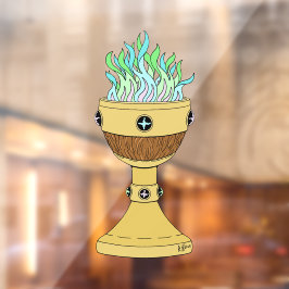 Magische Potion in Mazer en Chalice Combo Raamsticker