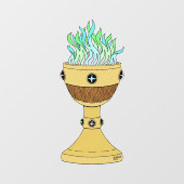 Magische Potion in Mazer en Chalice Combo Raamsticker (Vel)