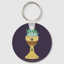 Magische Potion in Mazer en Chalice Combo Sleutelhanger