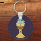 Magische Potion in Mazer en Chalice Combo Sleutelhanger (Achterkant)