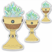 Magische Potion in Mazer en Chalice Combo Sticker (Voorkant)