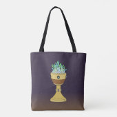 Magische Potion in Mazer en Chalice Combo Tote Bag (Achterkant)