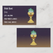 Magische Potion in Mazer en Chalice Combo Visitekaartje (Voorkant / Achterkant)
