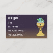 Magische Potion in Mazer en Chalice Combo Visitekaartje (Voorkant)