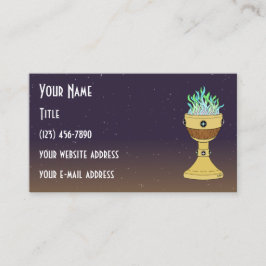 Magische Potion in Mazer en Chalice Combo Visitekaartje