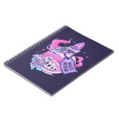 Magische Potion Schattige Roze Halloween Potion Fl Notitieboek (Linkerzijde)