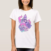 Magische Potion Schattige Roze Halloween Potion Fl T-shirt (Voorkant)