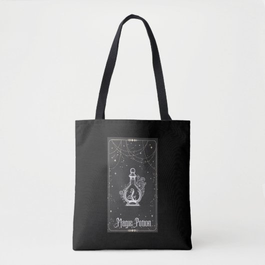 Magische Potion Tarot Canvas tas (Voorkant)