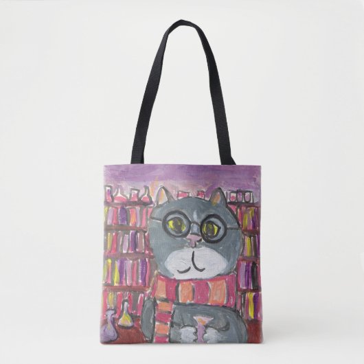 Magische Potions Cat Tote Bag (Voorkant)