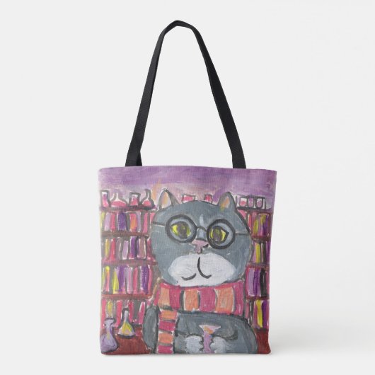 Magische Potions Cat Tote Bag (Achterkant)