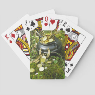 "Magische potje goud!" Pokerkaarten
